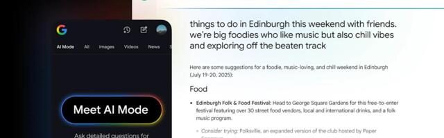 Google Search's AI Mode is rolling out in the UK