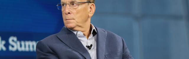 This is what BlackRock's Larry Fink said about the AI bubble in Davos