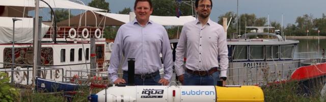 Austrian startup subdron raises €1.3 million to decarbonize the shipping industry with underwater inspections