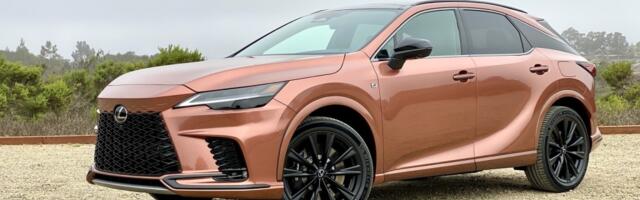 The 2023 Lexus RX 500h F Sport Performance SUV