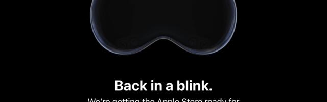 Apple Store Down Ahead of Vision Pro Headset Pre-Orders