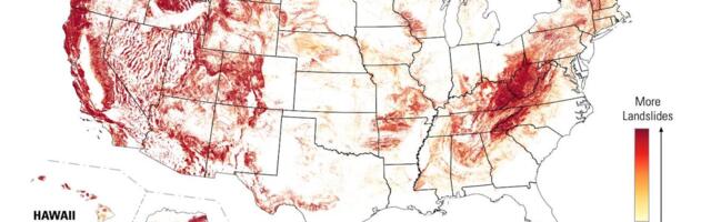 New Map Shows Where You’re Most Likely to Encounter Landslides in the US