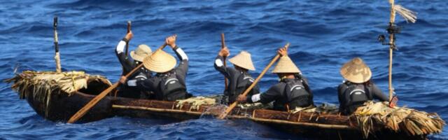 45-hour voyage in replica canoe tests Paleolithic migration theory