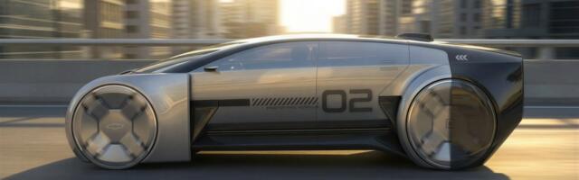 The AI-designed car is taking shape