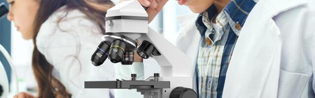 Science Is In: Gift a Compound Microscope to Your Kids for Just $90