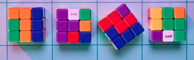 A dream-team combo: The new Rubiks Cube Tetris Brainteaser joins two of the best classic games