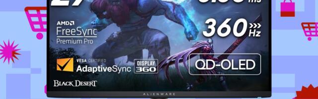 Alienware’s fast 27-inch QD-OLED gaming monitor is 23 percent off