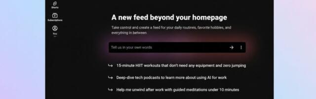 YouTube’s Home feed is becoming whatever you ask it to be