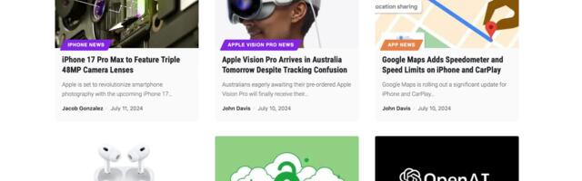 Apple Blog TUAW Returns With Stolen Graphics and AI-Generated Content