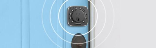 This is the first smart lock to support ultra-wideband