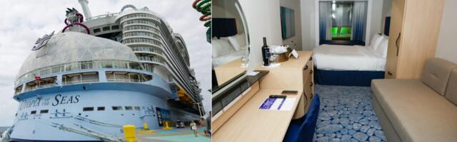 I bid $100 to upgrade my cabin on Royal Caribbean's newest cruise ship. It was worth it to have a window.