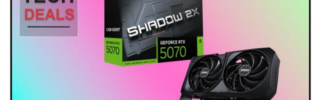 Score an RTX 5070 for just £479 and get a free 1TB SSD in Amazon's Gaming Week sale — blowout includes up to 69% off Logitech, Razer, and more