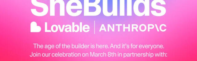 SheBuilds on Lovable’s 2026 call to create