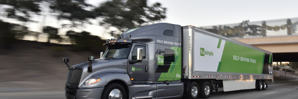 Self-driving trucks startup TuSimple raises $350M from U.S. rail, retail and freight giants