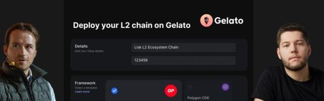 Gelato’s Rollup Platform Expands Support to Optimism’s OP Stack, Launching Lisk Layer 2 Chain