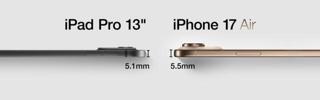 Here's How Thin the iPhone 17 Air Might Be