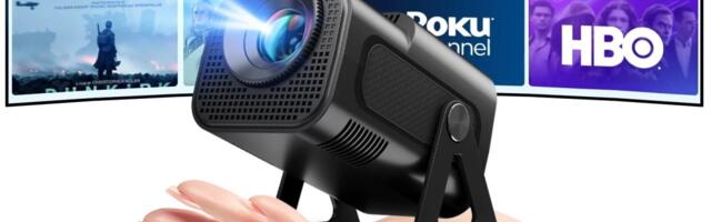 Save $240 on the Xgody Gimbal 5 Smart Mini Projector at Walmart