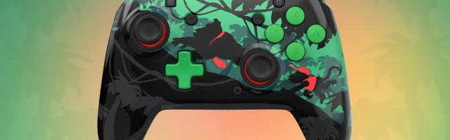 The latest Turtle Beach rematch controller sports a lenticular Donkey Kong theme and yes, it's compatible with Switch 2