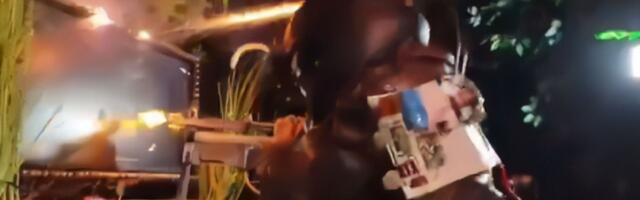 Gamer builds ‘hardcore’ first-person shooter simulator that actually shoots back — gaming PC also has real weather effects