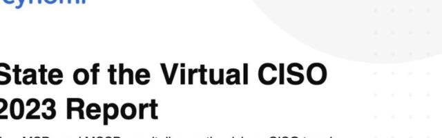Cynomi Study Reveals Number of MSPs Providing Virtual CISO Services Will Grow Fivefold By Next Year