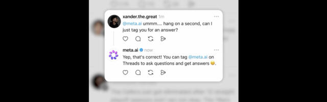 Threads users are pissed they can't block Meta's new AI chatbot