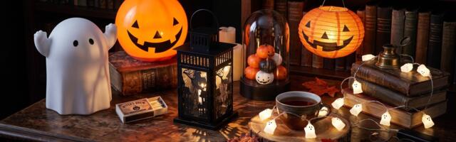 IKEA just dropped its Halloween collection in the middle of summer — and these ghostly lights are so cute, I can't wait until October