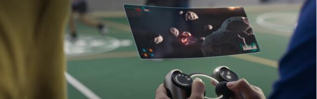 Sony displays futuristic controller as part of product showcase