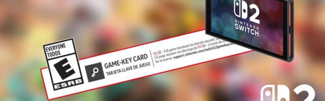 Nintendo confirms some Switch 2 physical releases will just have a download key on the card