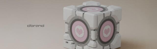 Dbrand is turning the Steam Machine into a Companion Cube
