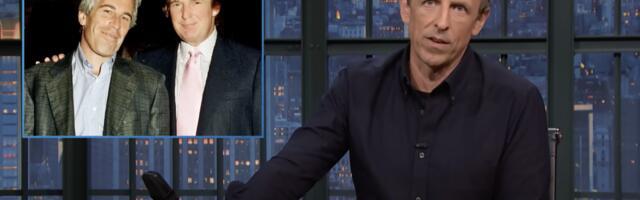 Seth Meyers gives a brutal 14-minute summary of the Trump/Epstein scandal