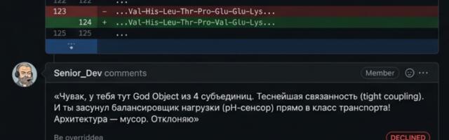 Почему эволюция не прошла бы код-ревью: инженерный разбор гемоглобина