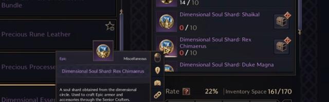 How to get Dimensional Soul Shards in Throne And Liberty