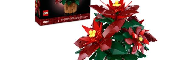 The LEGO Poinsettia Flowers Set Just Dropped to Its Lowest Price for the Holidays, Now Cheaper Than Black Friday