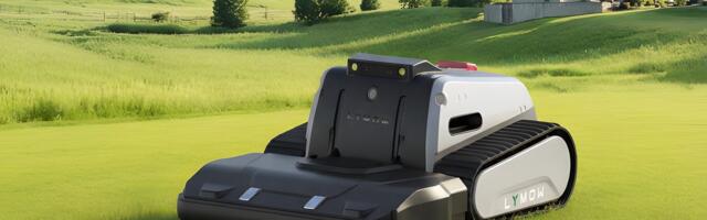 Lymow's New Robot Lawnmower Can Mow Your Lawn, Mulch and Cross Hills Too