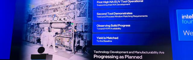 Intel hedges its bet for High-NA EUV with the 14A process node — an alternate Low-NA technique has identical yield and design rules