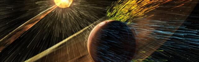 A Solar Superstorm Blasted Mars—and Its Atmosphere Freaked Out