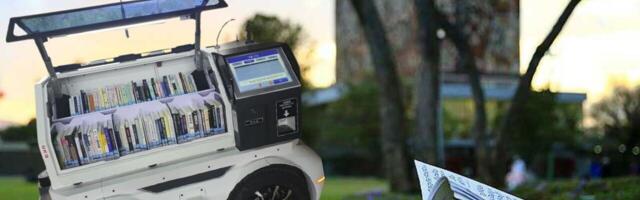 If this self-driving library came to my town, maybe I’d read a damn book