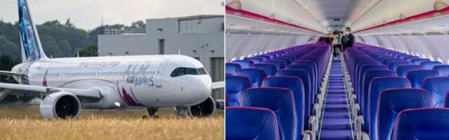 Wizz says passengers will 'suffer' through 7-hour flights on its new Airbus A321XLR for cheap tickets. See the no-frills cabin.