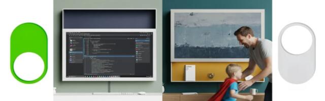 A Korean student designed the perfect WFH desk for small apartments, and I hope Samsung now teams up with him