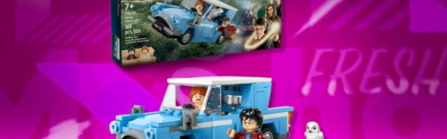 The Lego Harry Potter Flying Ford Anglia is on sale for under $10 at Walmart — 35% off today