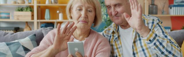A whole generation of parents is learning to be grandparents over video call, holding a phone up to a baby who will know their face perfectly and their smell not at all