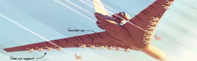 This Lockheed Flying Aircraft Carrier Concept Would Have Been Terrifying