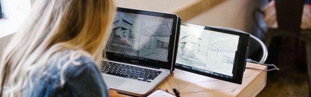 The DUEX Pro turns your laptop into that sweet dual monitor setup you had back at the office