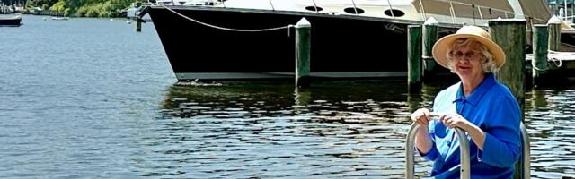 We were tired of Florida weather, so we moved to Annapolis. The hardest part has been meeting new people.