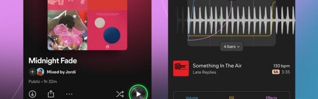 Spotify now lets you mix your playlists with your own transitions