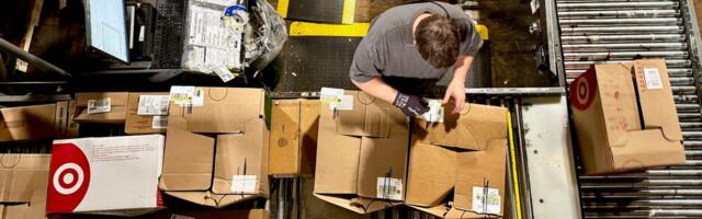 We got an inside look at a Target warehouse ahead of Black Friday to see the massive push to keep stores stocked