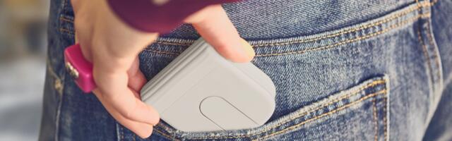 Logi Mobi Fold portable mouse bends in half and slides neatly into your pocket — wireless mouse has a battery life that will last up to a month