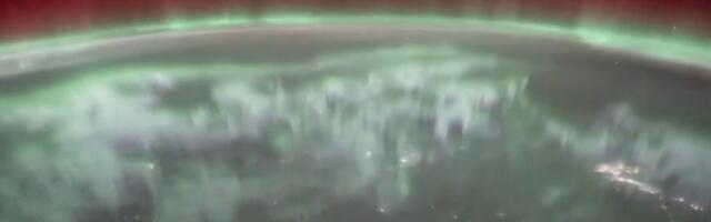 Watch this surreal aurora footage captured from the space station