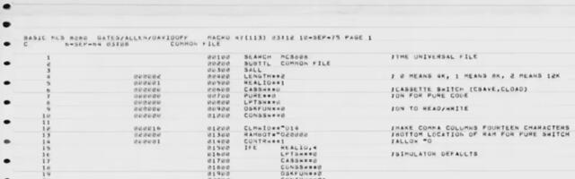 Want to build on Bill Gates? Microsoft open-sourced the original code written by the company founder - now it's over to you