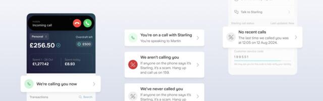 Starling Bank launches in-app bank impersonation detector